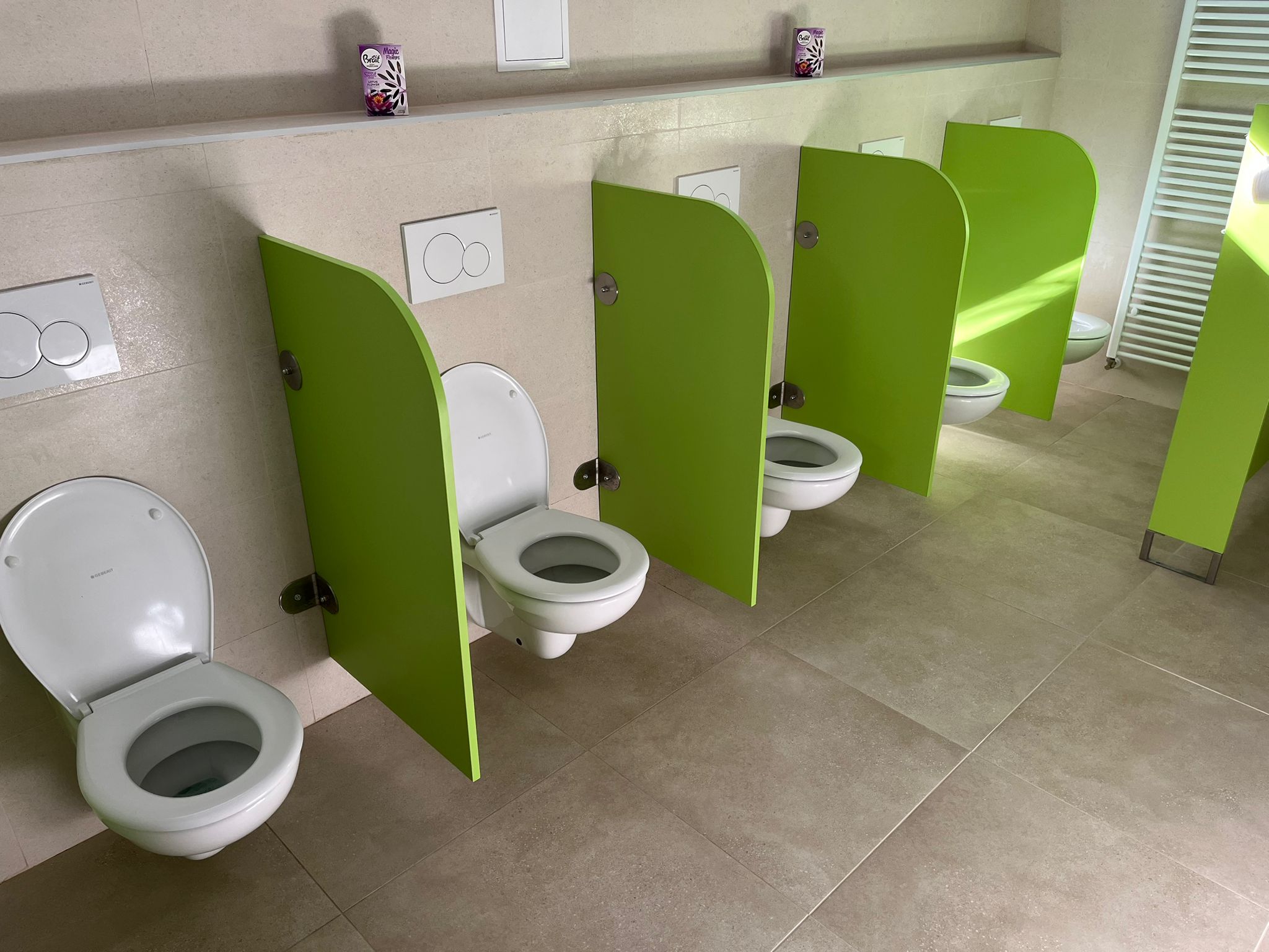 WC v materskej škole
